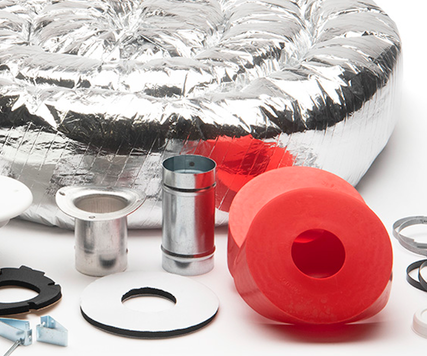 UPC-80MR6-1 - Kit de instalación de salida Unico para sistema de 2"