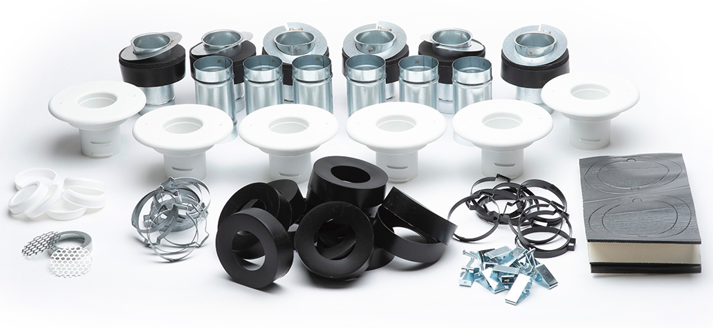 UPC-89F-6 - Kit de instalación Unico para sistema de 2", cámara Plenum Figerglass