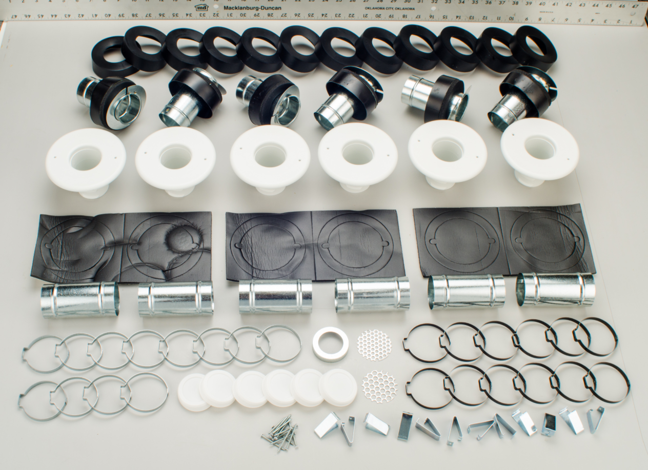 UPC-89F-6 - Unico Installation Kit for 2" System, Figerglass Plenum - highvelocityoutlets-com