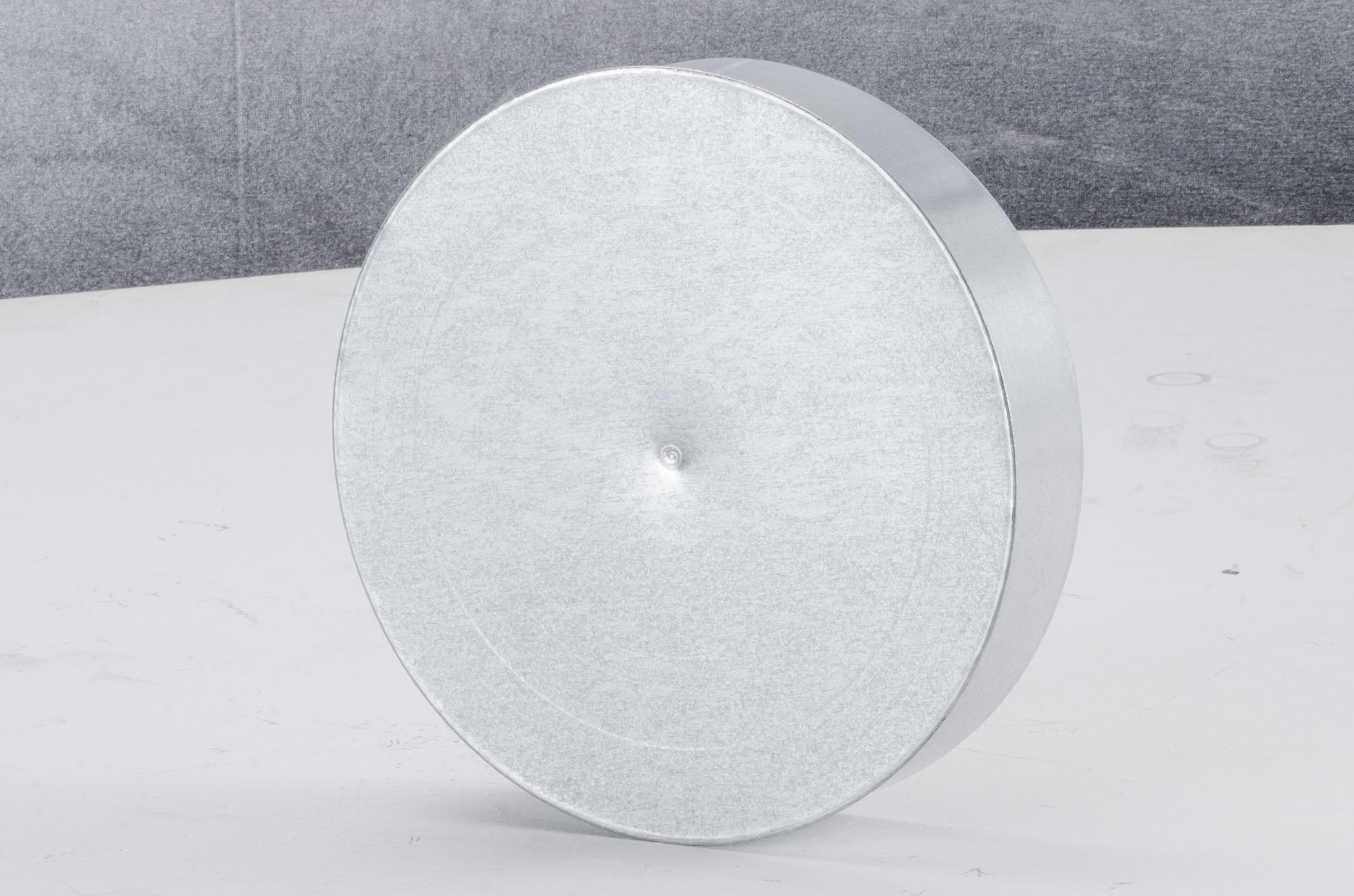 USM-06 - Galvanized Metal End Cap, Uncrimped, 9" I.D. (12/Box) - highvelocityoutlets-com