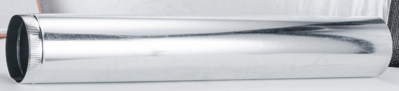 USM-13 - Duct, Galvanized Metal, 10"Dx5'x28Ga (10/box) - highvelocityoutlets-com