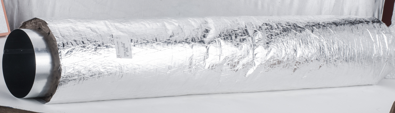 USM-16 - Insulated Sleeve for Unico System High Velocity, Silver, 10"Dx5'x2" R6 (12/Box) - highvelocityoutlets-com