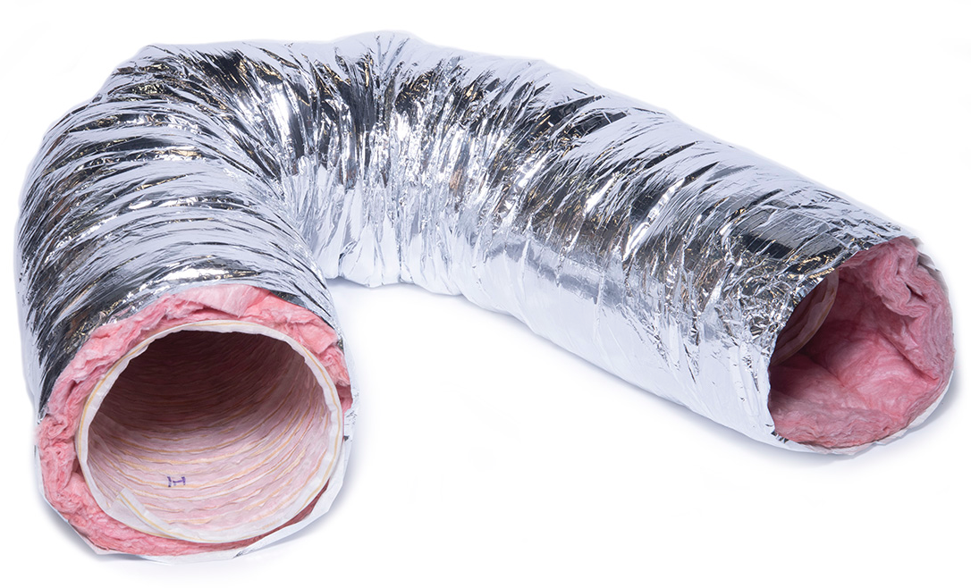 UPC-04R6-2430 - Return Air Duct , R-6.0, 14" D x 10 ft