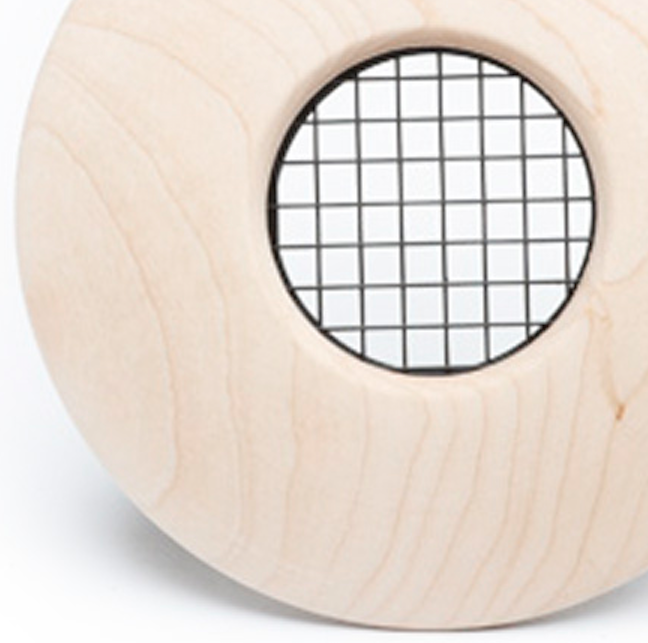 UPC-57T-MA-6 - 2" Outlet, TFS, Wood, Maple, Face Plate Only (6 pcs)