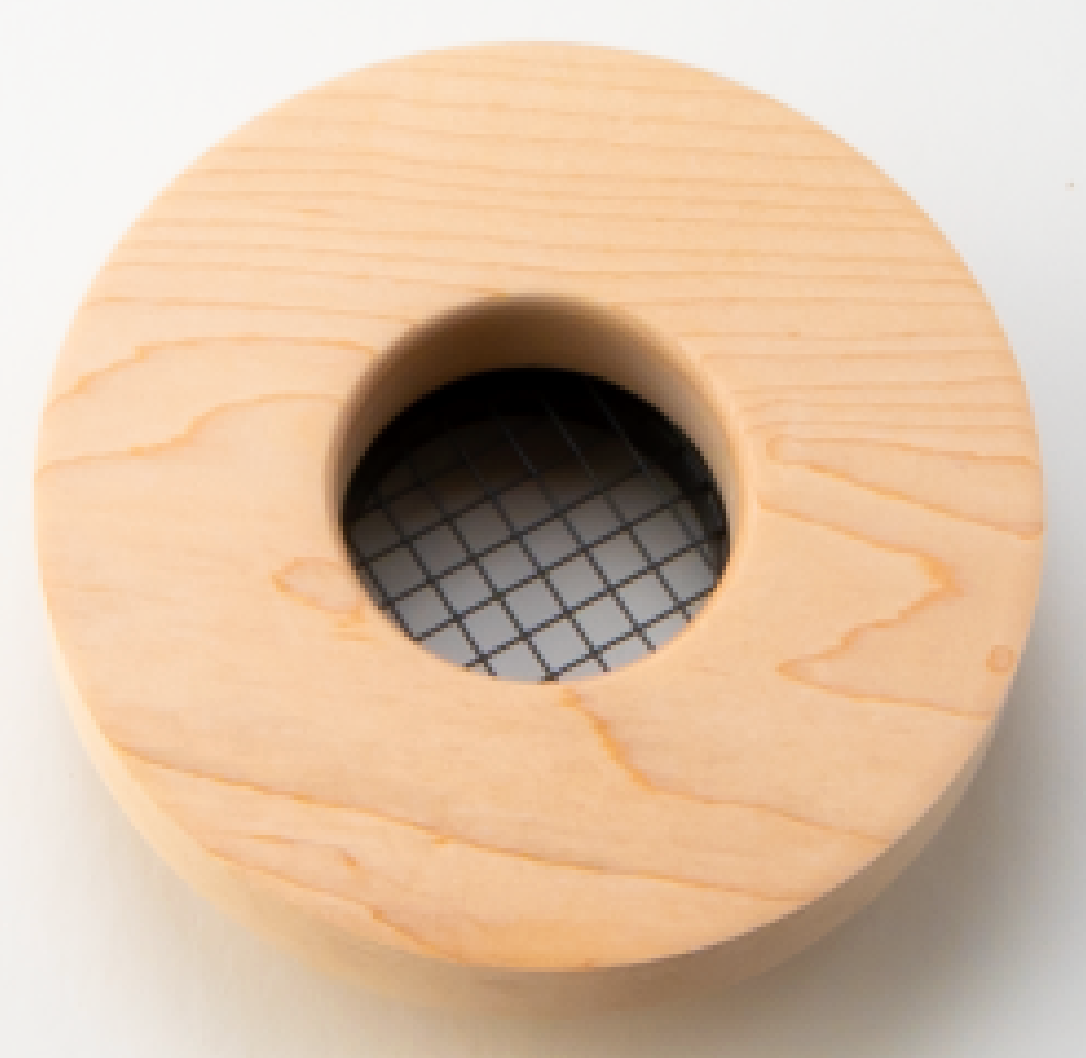 UPC-57T-MA-F-1 - 2" Wood Outlet, TFS, Flush Mount, Maple, Face Plate Only