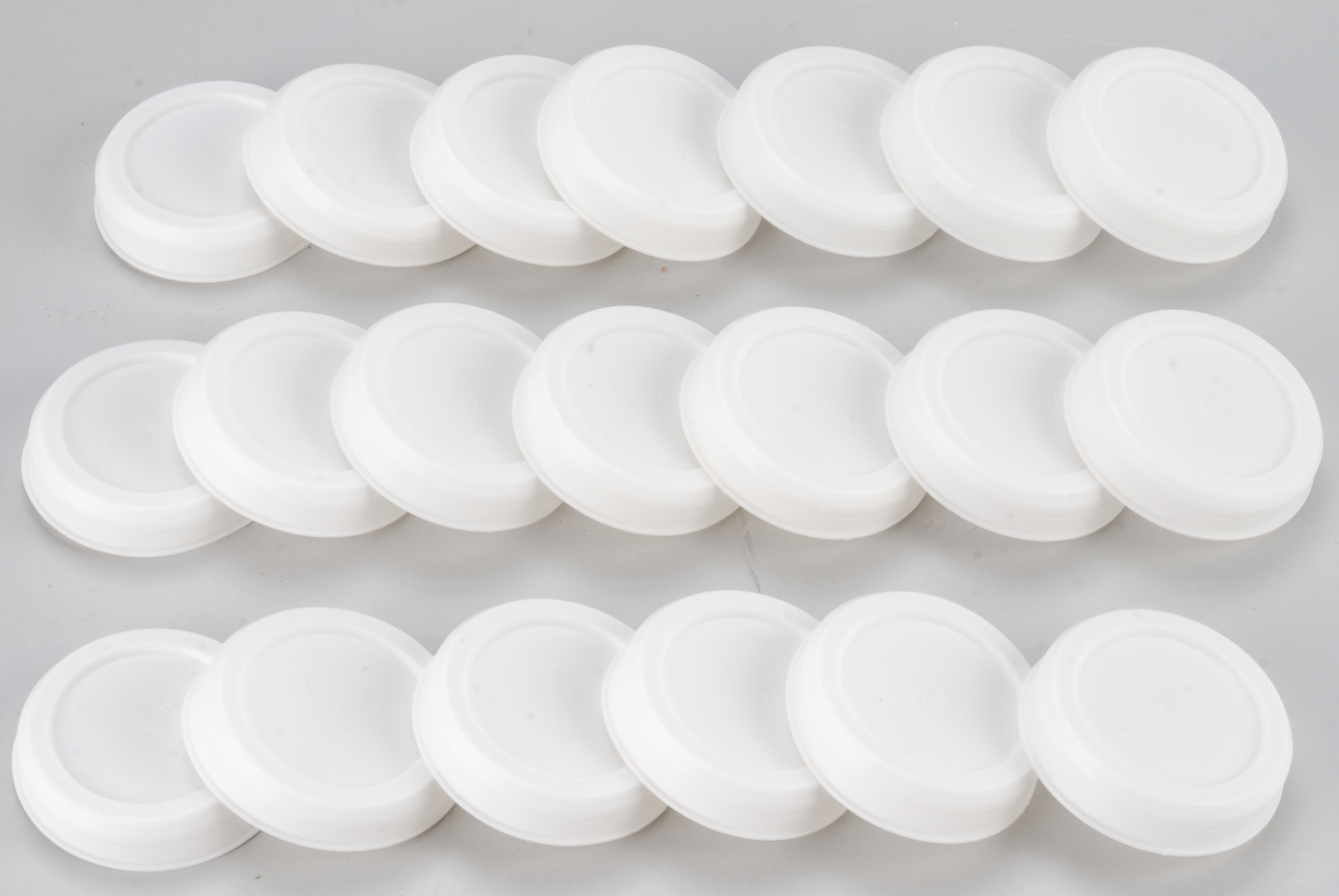 UPC-242-20 - 2.5" Summer/Winter Shut-off Plugs for The Unico System High Velocity Small Duct HVAC, White, Plastic, 20/box - highvelocityoutlets-com