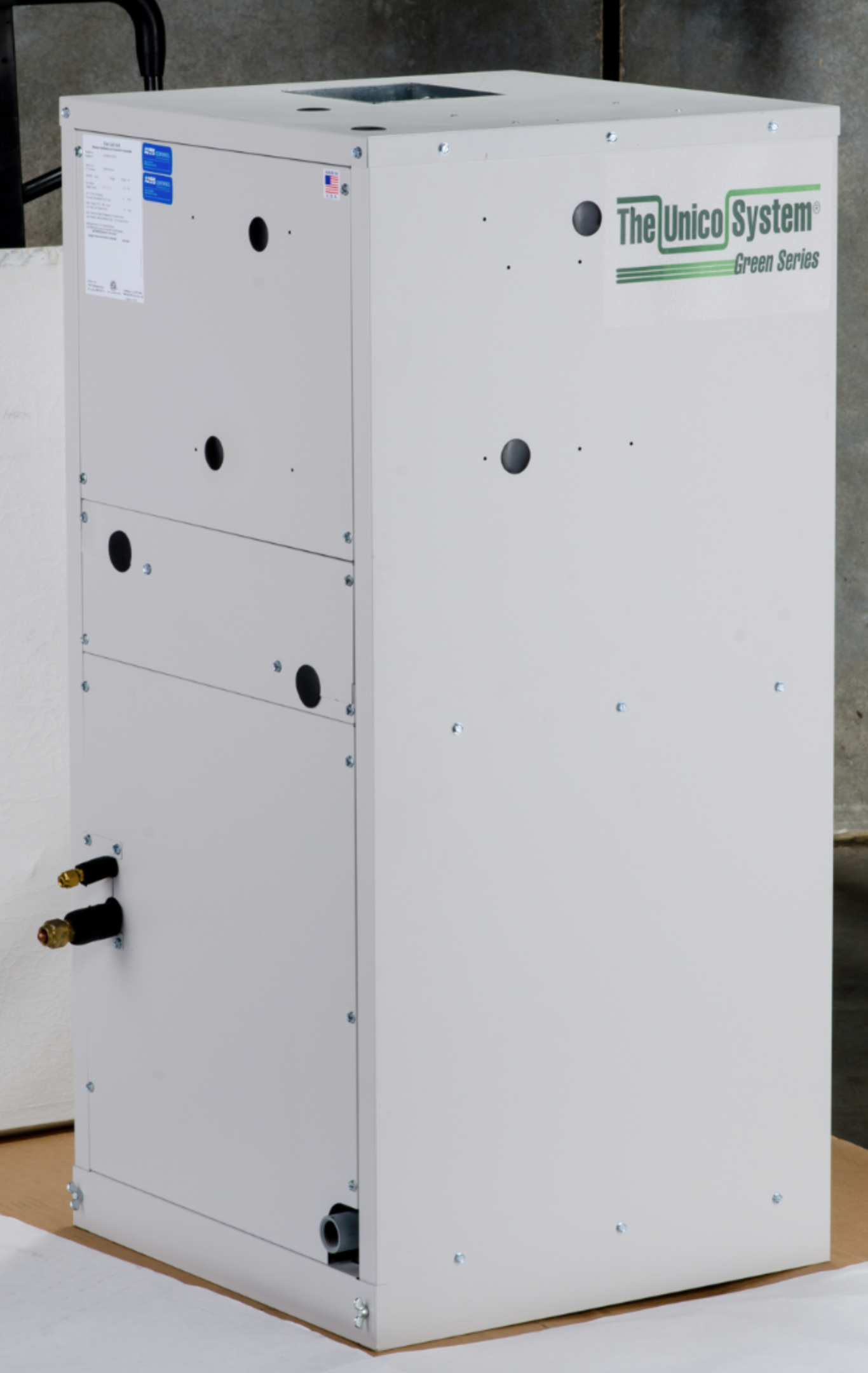 V2430B-1EC2EXC - Vertical Air Handler, SCB, Variable Speed, 120V - 208/230V, 4 Row Coil, (HP) NO HWC, E-Coated