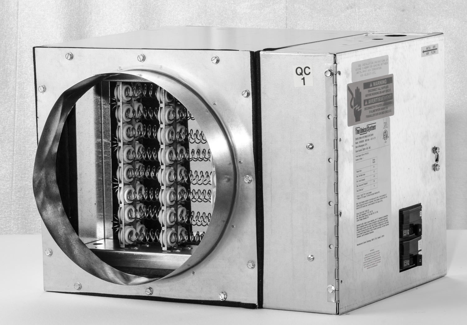 WON0502-C - Unico Furnace, Electric, 5 kW, 1P/240V (matches all models) - highvelocityoutlets-com