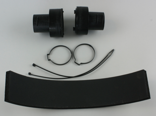 UPC-38TCR6-B-6 - Coupling Kit, 2", TFS, R6, Black, Discount 6 Pack