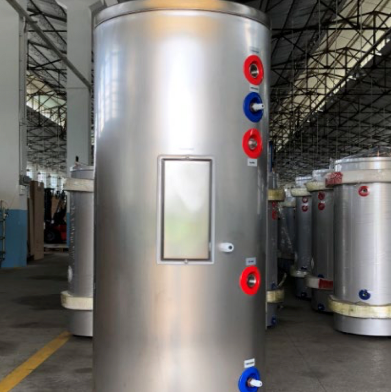 DHW40 - Chiltrix All-Stainless Steel with Duplex 2205 Inner Tank, 304 Outer Tank Enclosure, 40 gallons