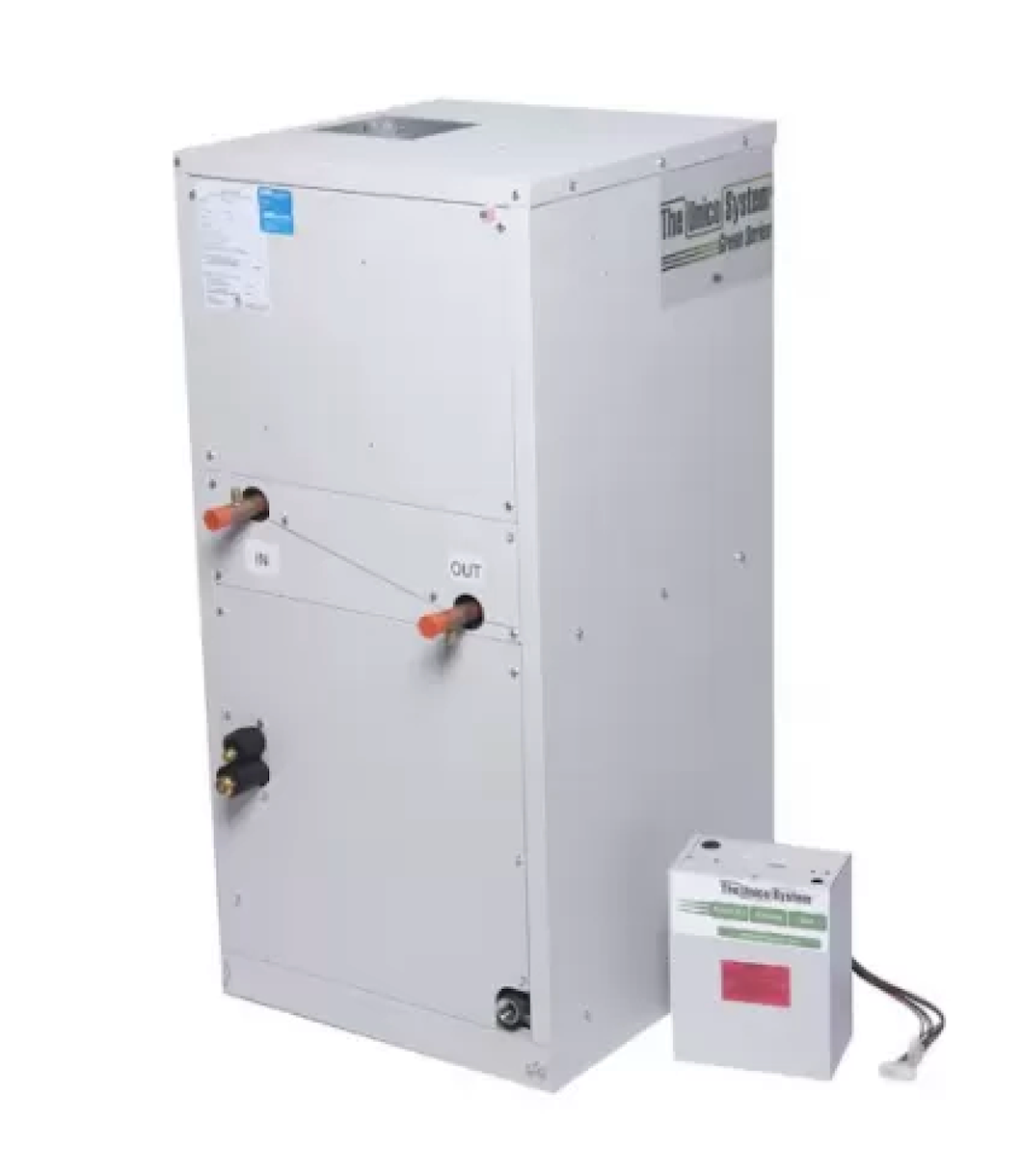 V2430B-1EC2CH - Vertical Air Handler, SCB, Variable Speed, 230V, Chilled Water, with HWC