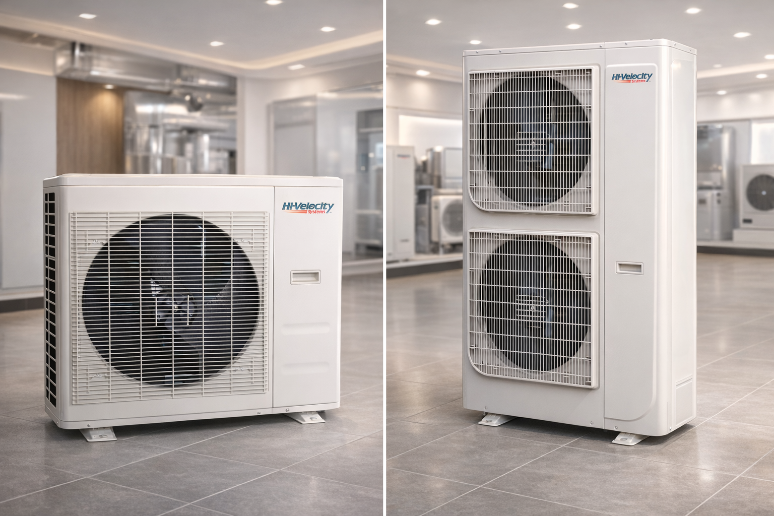 Hi-Velocity HVS-60 5-Ton Variable Speed Heat Pump — hvs group 24 36 60