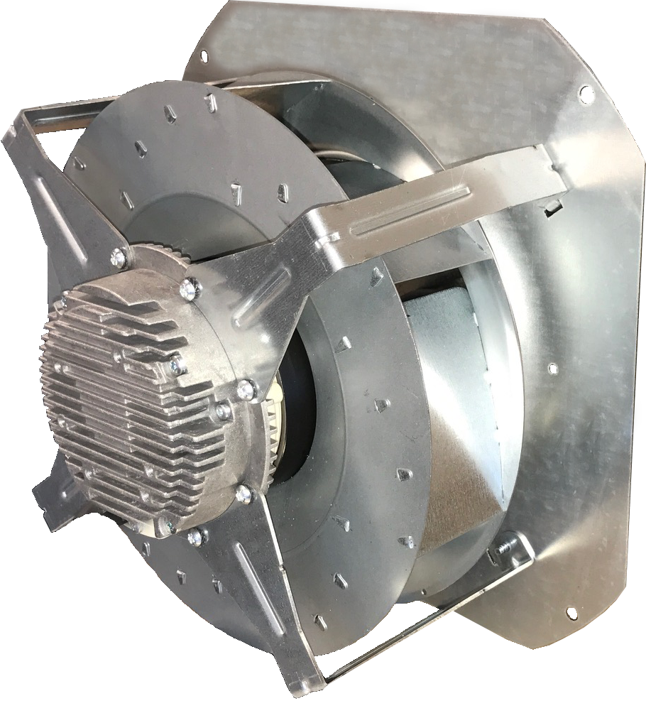 Hi-Velocity CU-31/51 Backward Curved Fan Blower — cube ec motor