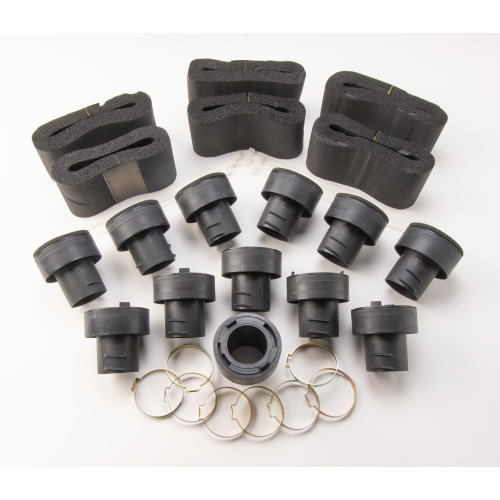 UPC-38TCR6-B-6 - Coupling Kit, 2", TFS, R6, Black, Discount 6 Pack