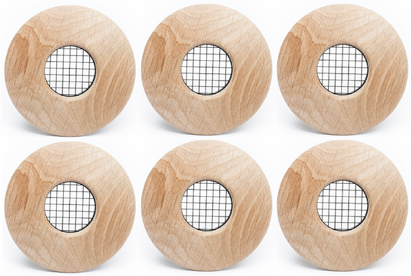 UPC-57T-WO-6-2 - Outlet, TFS, Wood, White Oak, Face Plate Only (6 pcs)