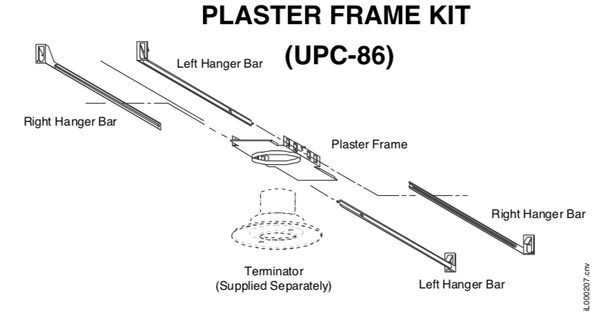 UPC-86-5 - Unico Frame-in Kits, 2" - highvelocityoutlets-com