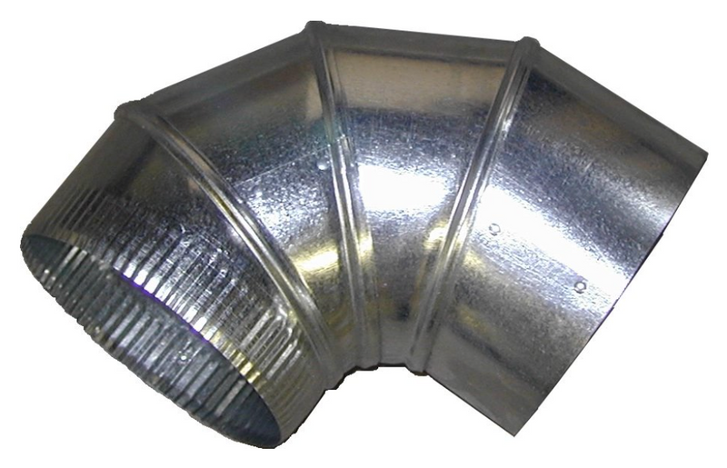USM-03 - Galvanized Metal Elbow, 7Dx28GA (1/box)